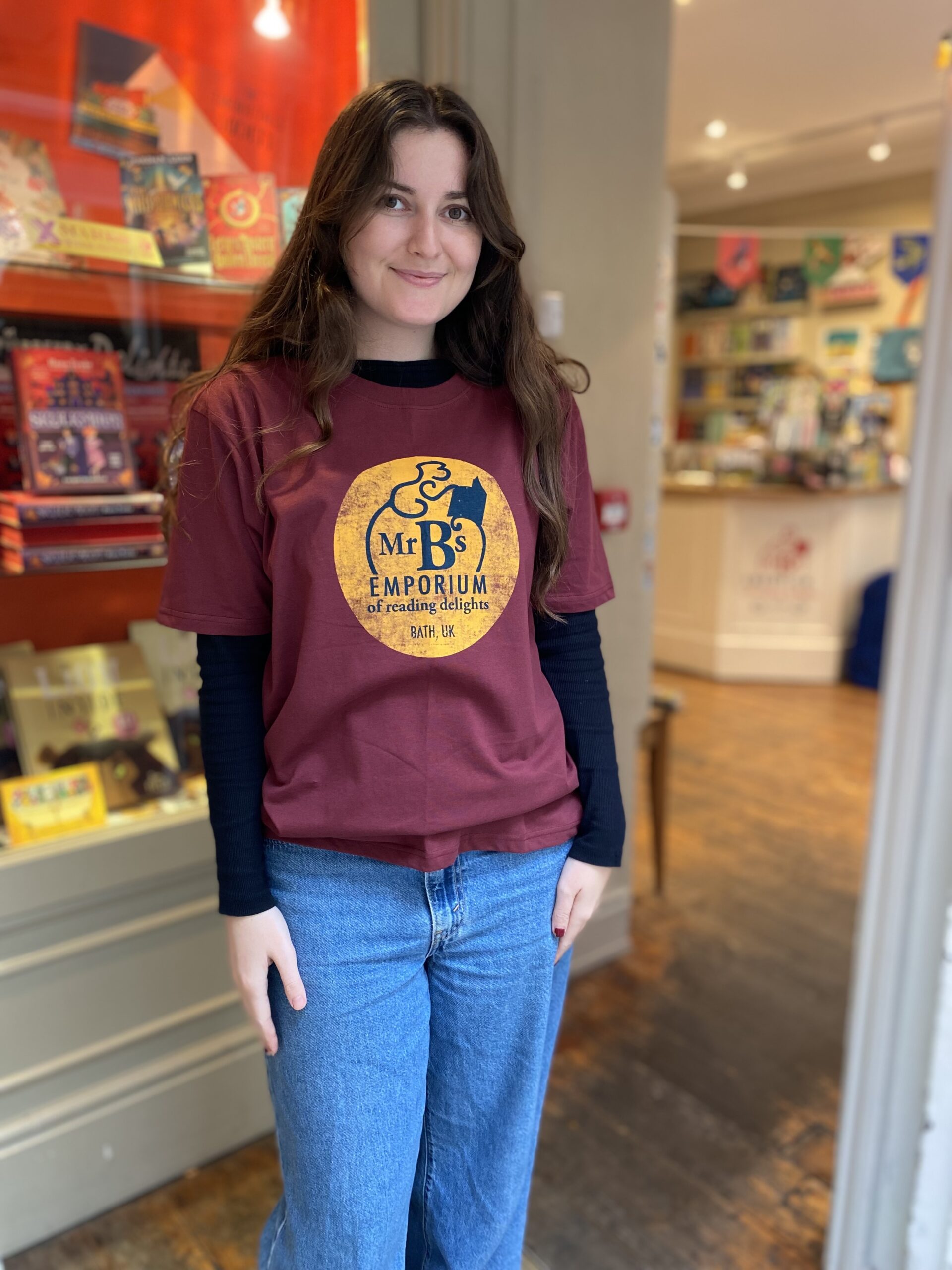 Burgundy Logo Tshirt Photo
