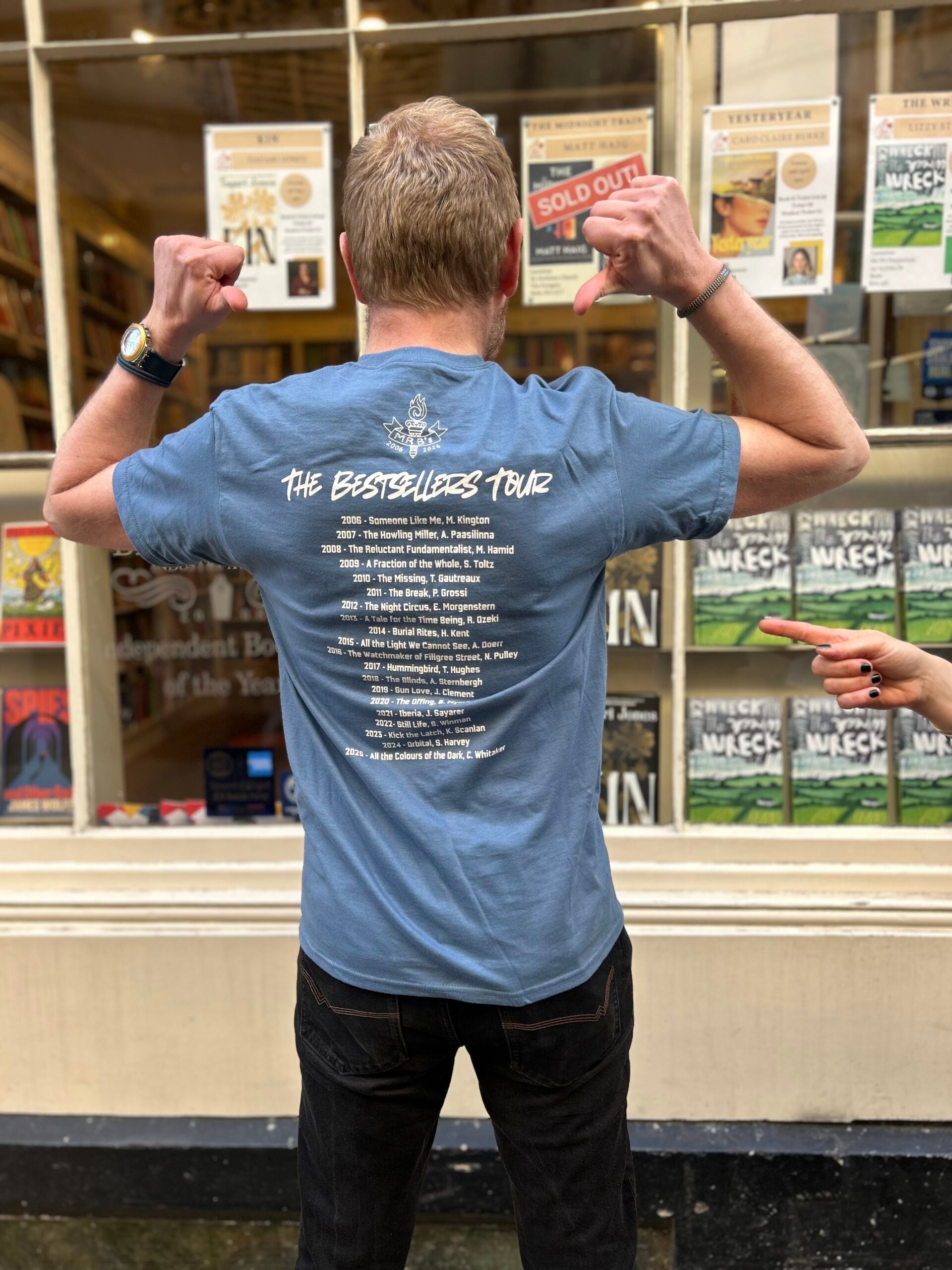 Mr B's Bestsellers Tour - 20th Anniversary T-shirt - Image 2